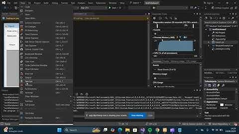 Cara koneksi database visual studio dengan mysql ( tugas akhir)