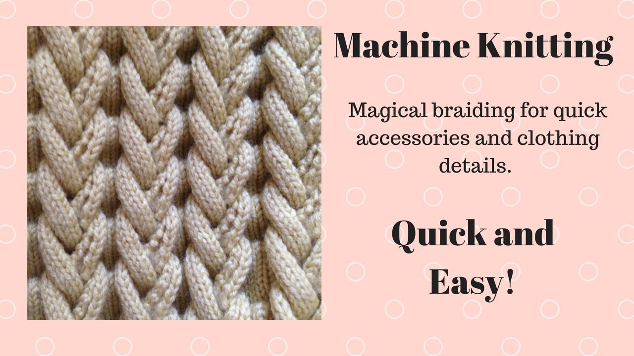 how to machine knit - short row - partial knitting