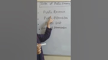 Public Finance & Its Scope #economics #ugcnet #jrf #publicfinance