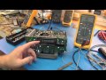 Radio Repair - bad vacuum fluorescent display (VFD)