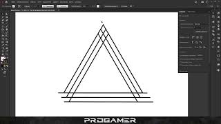 КАК нарисовать оптическую иллюзию (Треугольник Пенроуза) в Illustrator? | По шагам screenshot 1
