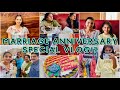 Wedding Anniversary Special Vlog!?|Simple Home Party with Family|Going to Restaurant,Cake & More||