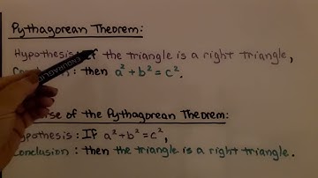 8th Grade Math 12.2a, Testing the Converse of the Pythagorean Theorem