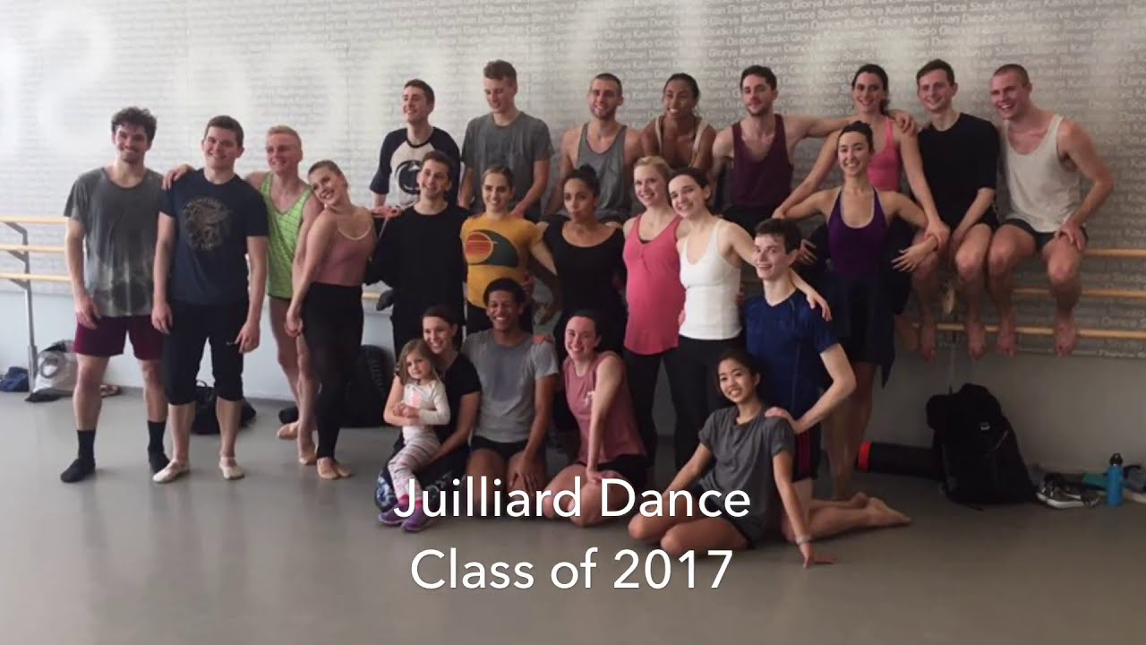 Last ballet class for Juilliard Class of 2017
