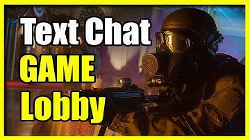 How to Text Chat Game Lobby in COD Warzone (Black Ops 6)
