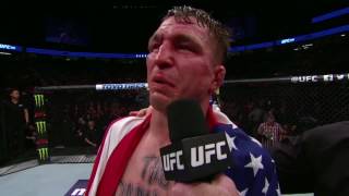 UFC 209: Darren Elkins Octagon Interview