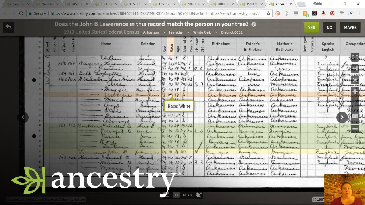 Are You Saving That Record to the Right Person in Your Family Tree? | Ancestry