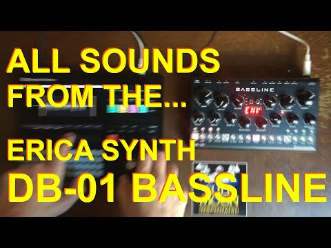 All sounds from ... the Erica DB-01 Bassline -  Stazma Tips & Tricks