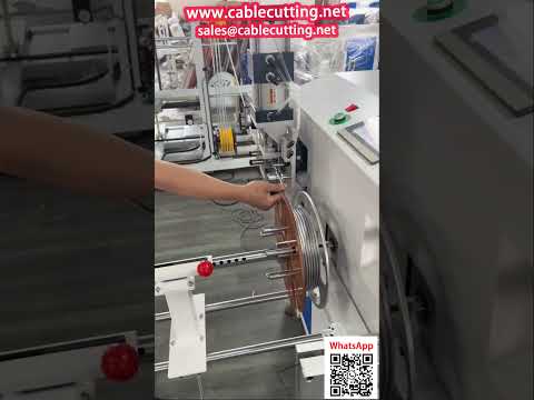 Automatic Steel Cable Counting, Coiling, Cutting, and Tying Machine