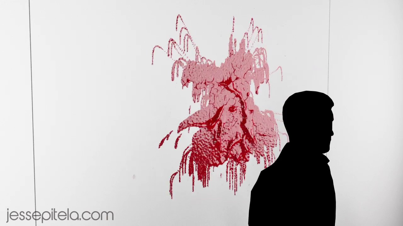 Blood Splatter Liquid Simulation - YouTube