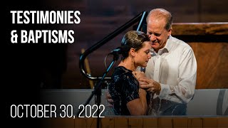 Testimonies & Baptisms