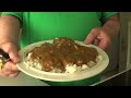 MongoTV_22600 - CHEAP HOT Meals FOOD -Part 107- Big Danish Meatball with Rice And Brow Sauce- 2 of 2