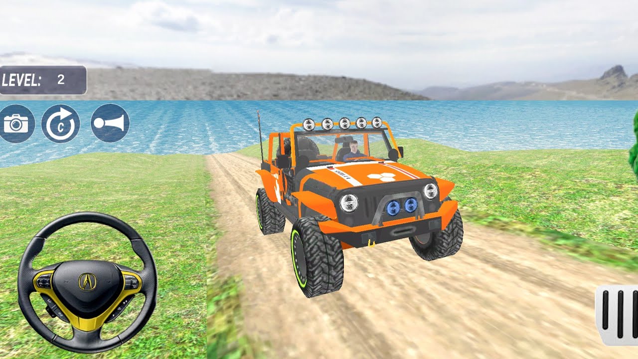 Offroad Jeep Driving: Jeep 4×4 Gameplay - Android Gameplay Malayalam