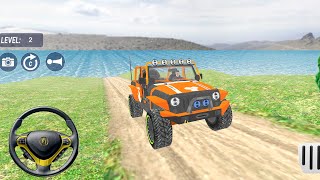 Offroad Jeep Driving: Jeep 4×4 Gameplay - Android Gameplay Malayalam screenshot 3