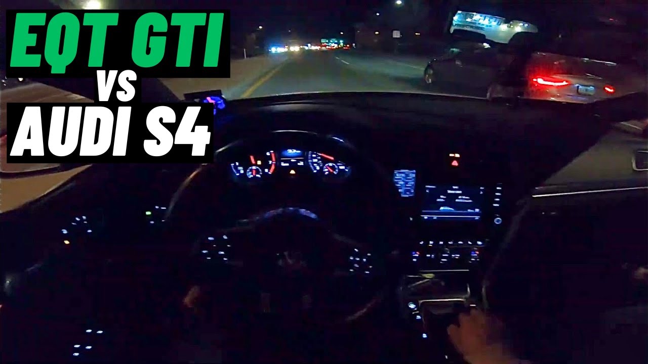 EQT STAGE 2 MK7 GTI VS AUDI S4 MORE CARBON PARTS YouTube