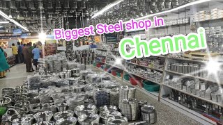 T Nagar Chennai Steel shop