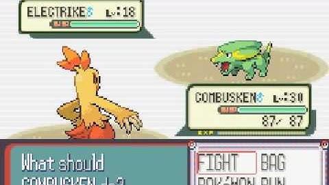 Pokémon Ruby Walkthrough Part 15 - Mauville Gym ! Leader Wattson !