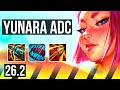 YUNARA &amp; Nautilus vs ASHE &amp; Renata Glasc (ADC) | Good KDA: 19/1/2 | KR Grandmaster | 26.2