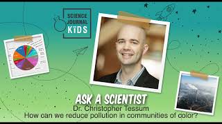 Ask a Scientist: Dr. Christopher Tessum - How can we reduce pollution in communities of color? Resimi