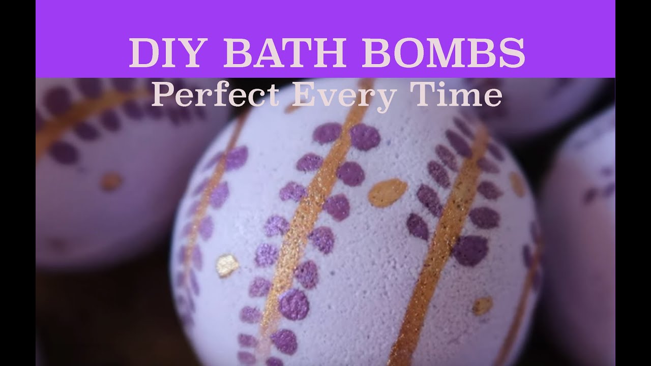DIY Make Perfect Bath Bombs Everytime With Full Recipe YouTube