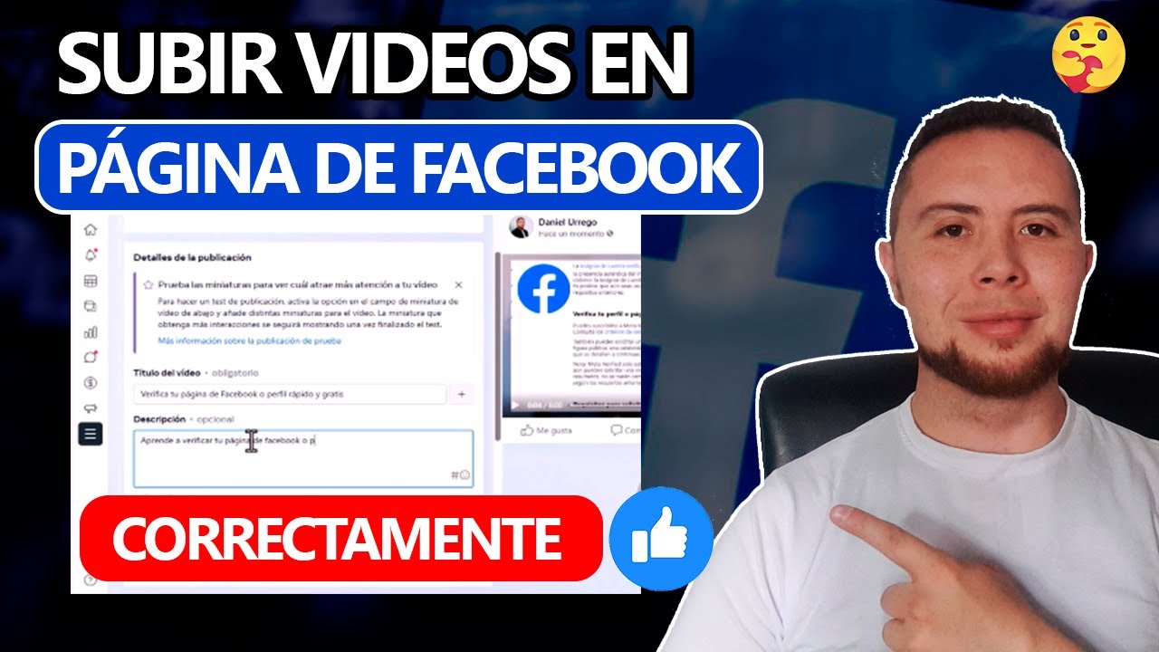 Cómo PUBLICAR VIDEO en PÁGINA de FACEBOOK CORRECTAMENTE✅