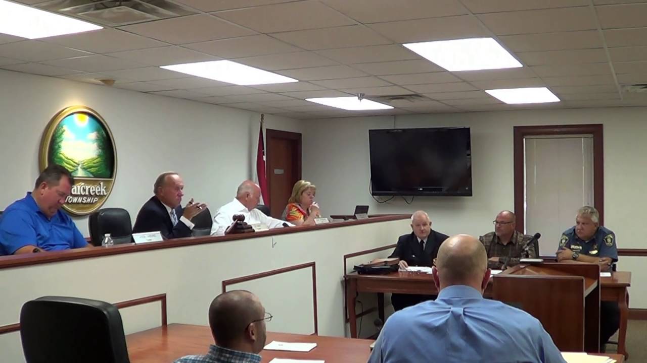 Clearcreek Township, Warren County Ohio, Trustee Meeting 962016 Part