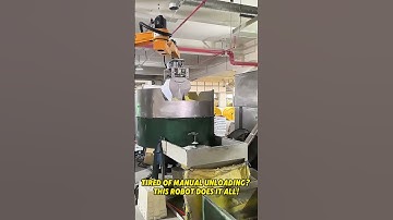 Tired of Manual Unloading? This Robot Does It All!😎 #depalletizing #automation #palletizer #robotics