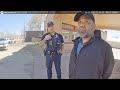He made the policeman bring him his $1 that had gone with the wind.