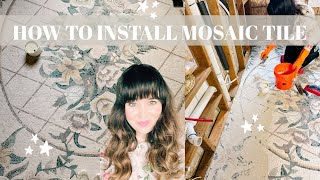 How to Install Mosaic Tile in a Bathroom