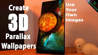 How To Make Custom 3D Parallax Wallpapers 2020 - Android Smartphone Tutorial screenshot 5