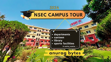 NSEC Campus Tour 2024 🔥 (Cinematic) | Explore Netaji Subhash Engineering College!