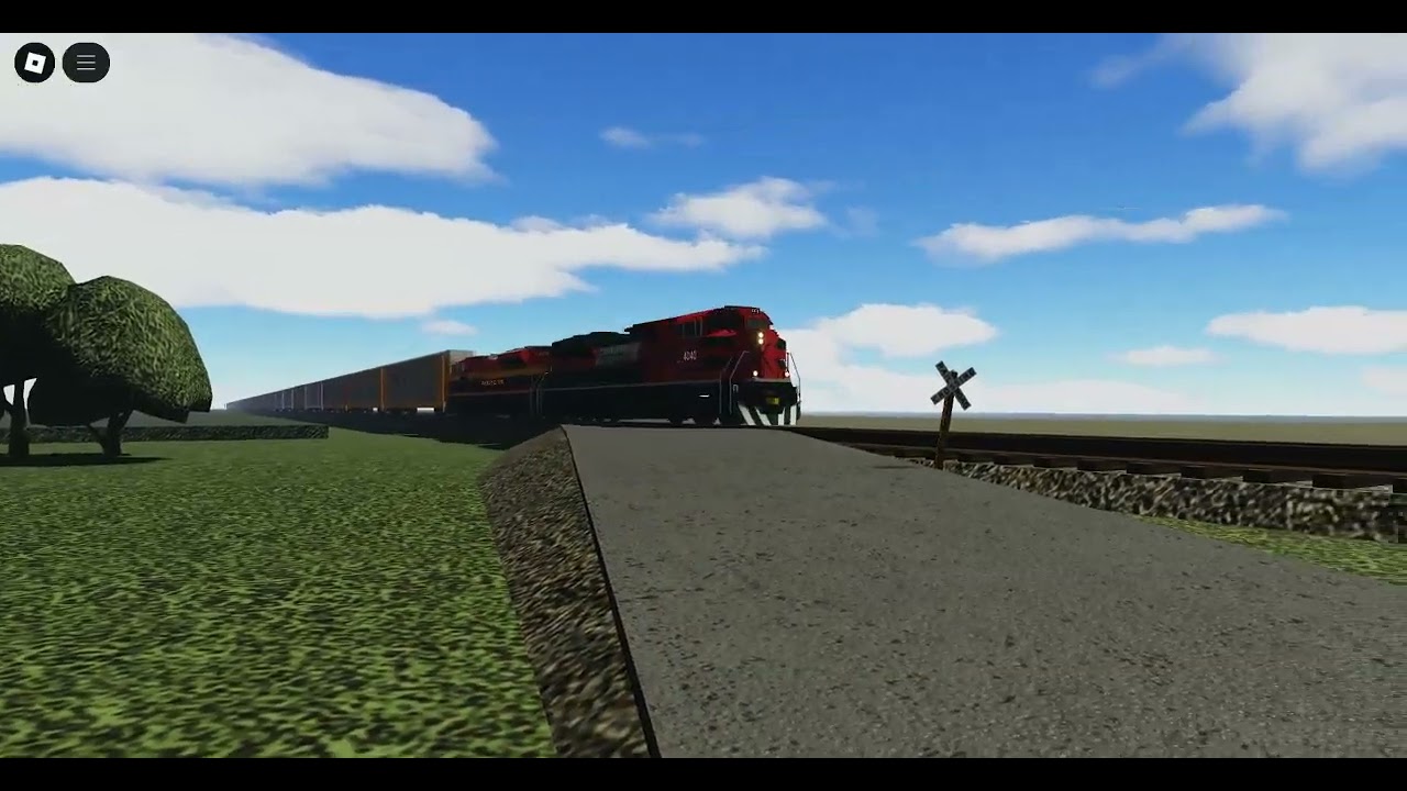 FXE SD70ACe Iso cab leads on KCS Autorack