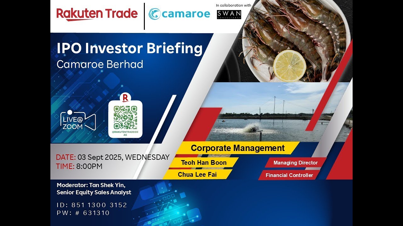 Rakuten Trade Ideas Webinar - Camaroe Berhad