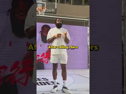 How to get traded 101 🤣 #shorts #basketball #nba #highlights #funny #jamesharden #sixers