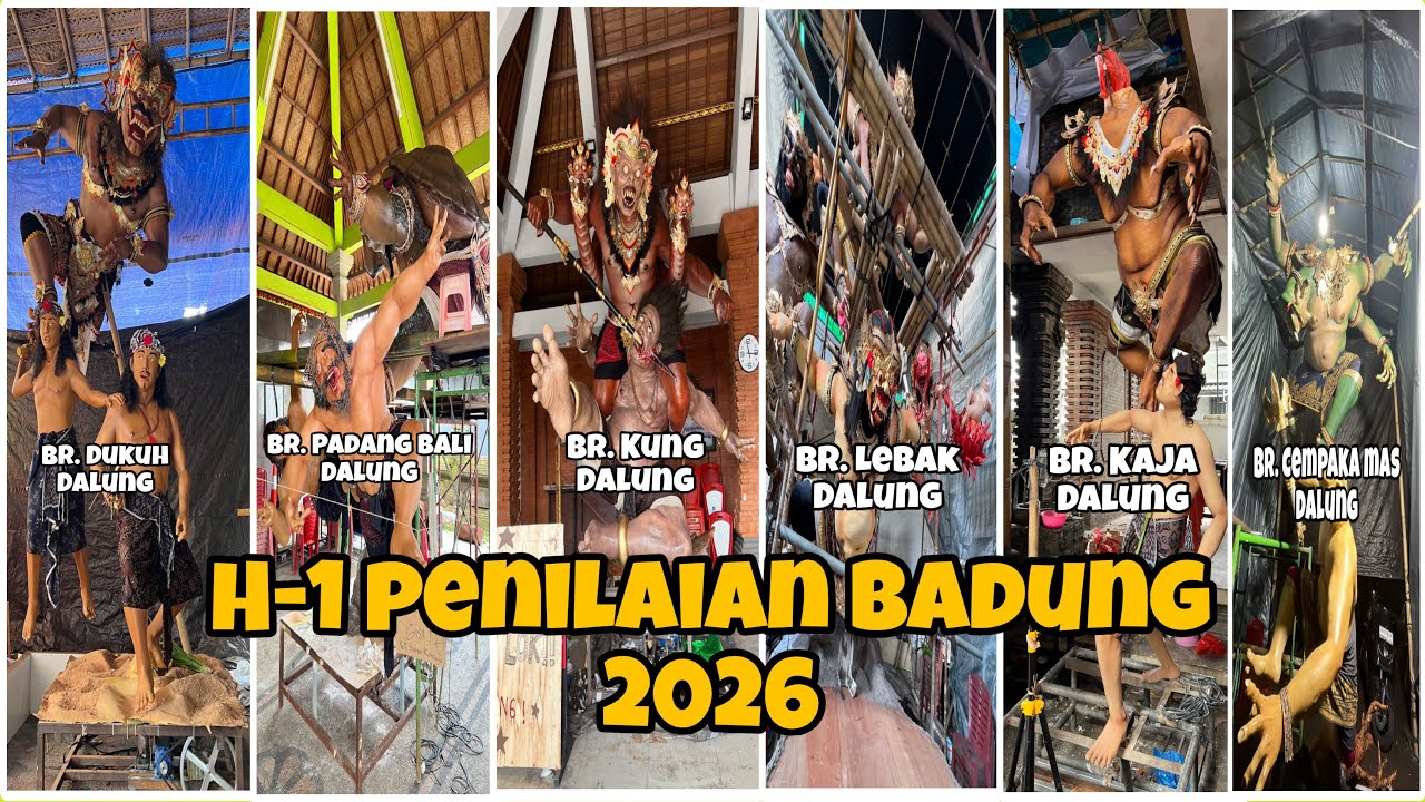 H-1 Penilaian Ogoh Ogoh 2026 Part 1
