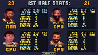 NBA Jam: Boston Celtics Vs. Los Angeles Lakers Arcade (MAME) Celtics Season Game 30