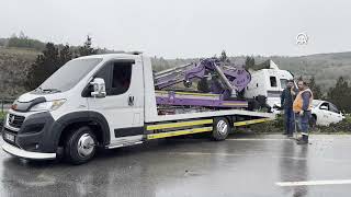 Gaziantep'te 8 aracın karıştığı zincirleme trafik kazasında 3 kişi yaralandı