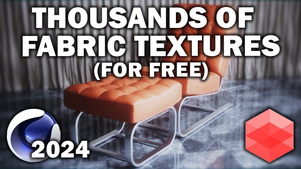 Cinema 4d 2024: 1000's Of Free Fabric Textures - YouTube