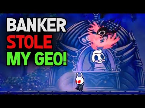 Hollow Knight- Banker Millibelle Steals Geo!  How to Get Geo Back PLUS INTEREST