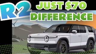The Rivian R2 just $70 different than the R1 The Rivian R2 just $70 different than the R1