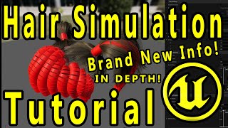 (Tutorial) UE5 Hair Simulation - Group IDs, Custom Guides, & Physics Setup