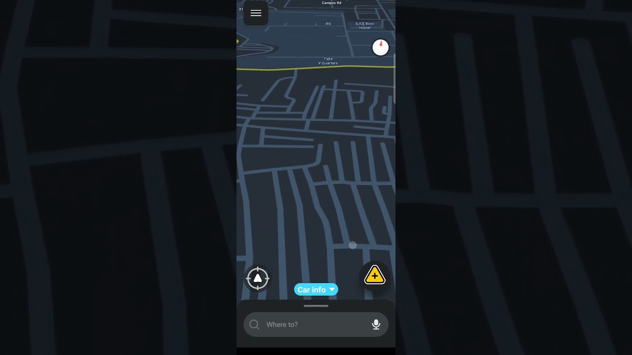 Waze Features: Saving a location privately as a pin