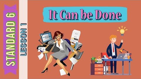 STANDARD VI || ENGLISH || 3.1 IT CAN BE DONE || MAHARASHTRA BOARD #trending #youtube #english #viral