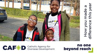 How you made a difference this year | CAFOD