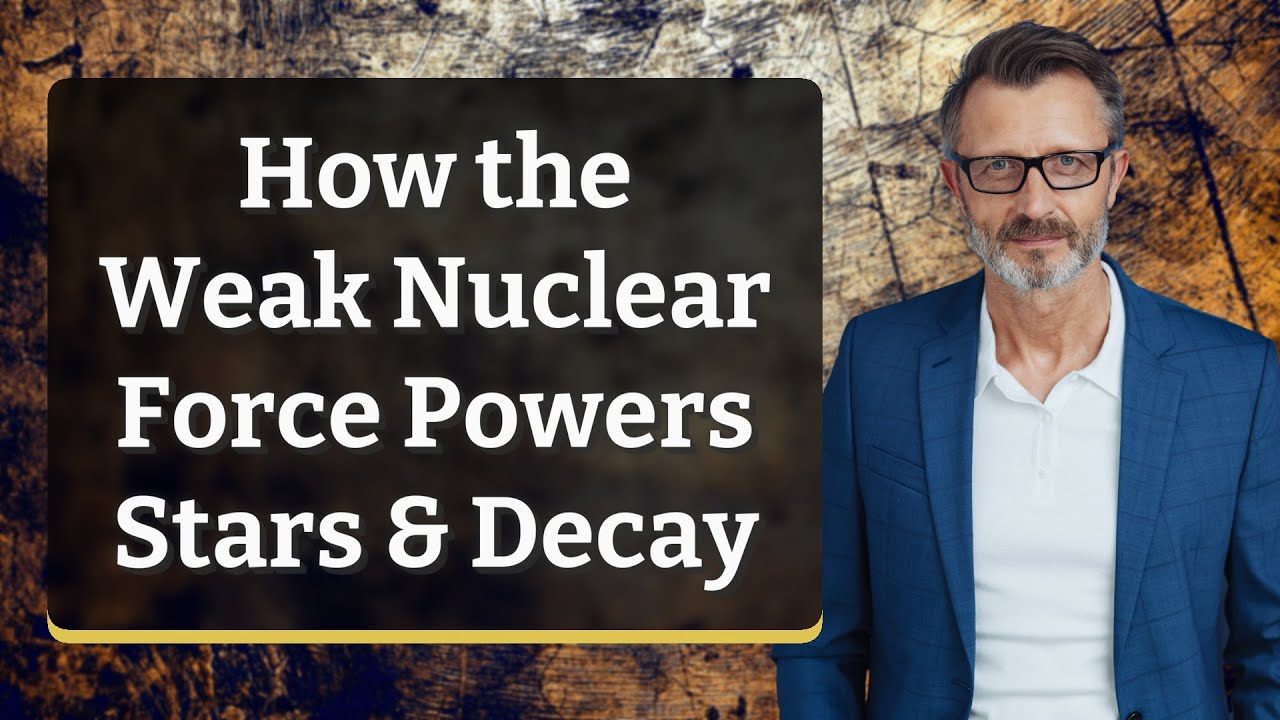 How the Weak Nuclear Force Powers Stars & Decay