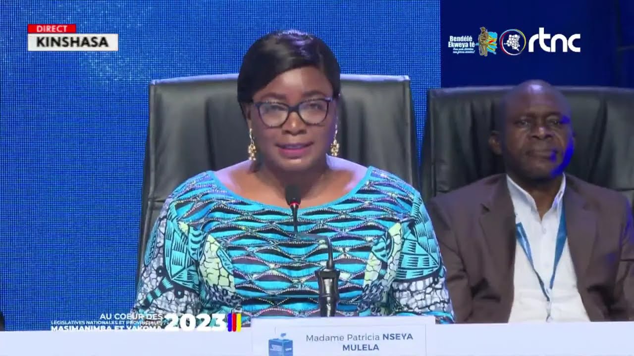 DIRECT - CENI | LEGISLATIVES NATIONALES ET PROVINCIALES MASIMANIMBA ET YAKOMA 2023