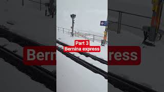 #bernina#berninaexpress #travel #train #swiss #switerland