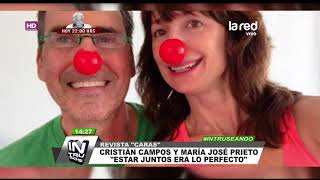 María José Prieto y Cristián Campos desclasifican su historia de amor