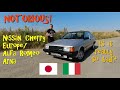 Real road test 1984 nissan cherry europealfa romeo arna notorious deserved