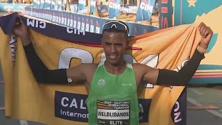 Runner breaks records at the 41st California International Marathon